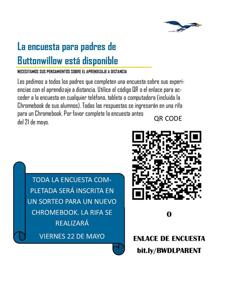 Parent Survey Flyer_Spanish