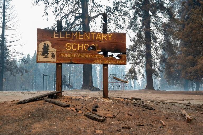 burned out school