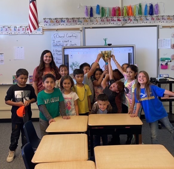 Chavez Class with Attendance Trophy